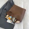 Street Style Pu Tote Bag For Women With Multiple Interior Pockets And Simple Design