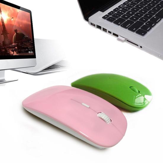 Universal Laptop PC Battery Powered Wireless Computer 2.4GHz USB Optical Mouse