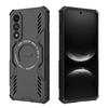 KEYSION Hollow Heat Dissipation Case for OnePlus Nord 5 5G Silicone+PC Magnetic Cooling Shockproof Phone Cover for 1+ Nord 5 5G