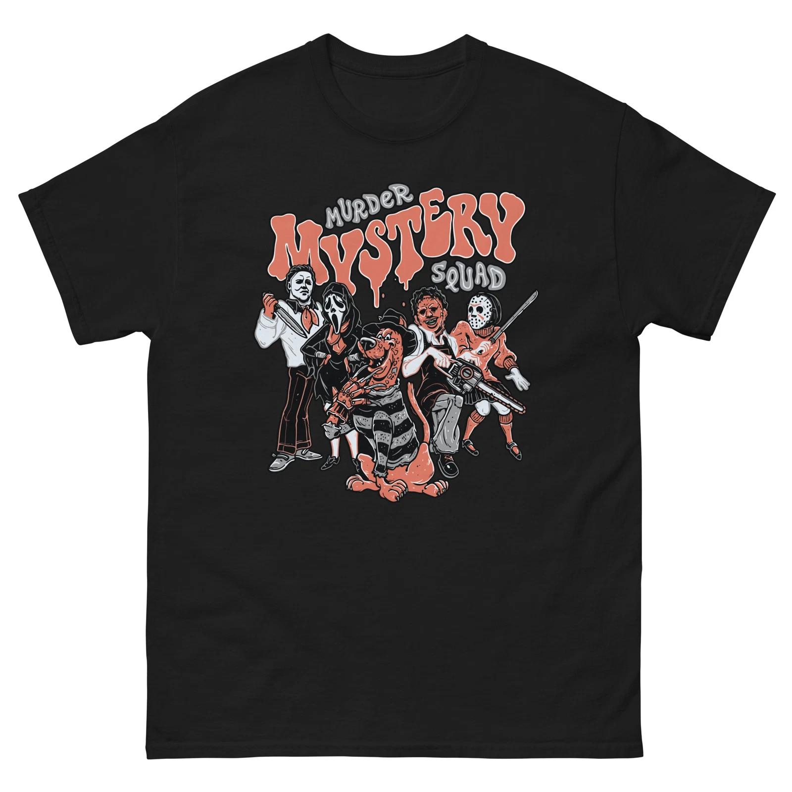 

HALLOWEEN MURDER MYSTERY VINTAGE CARTOONS VINTAGE HORROR Men s classic tee M