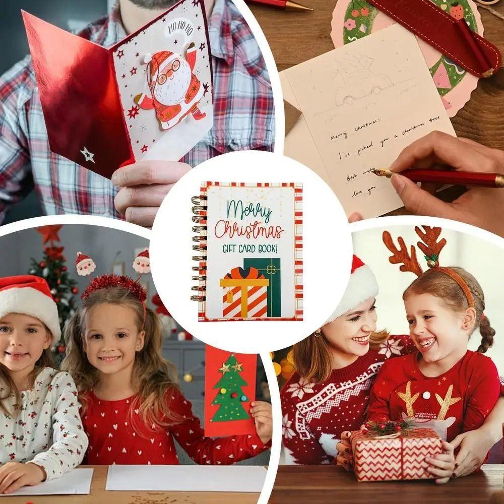 Keepsake College Survival Gift Card Book Christmas Festive Card Organizer  for Her-Him-Friends-Son