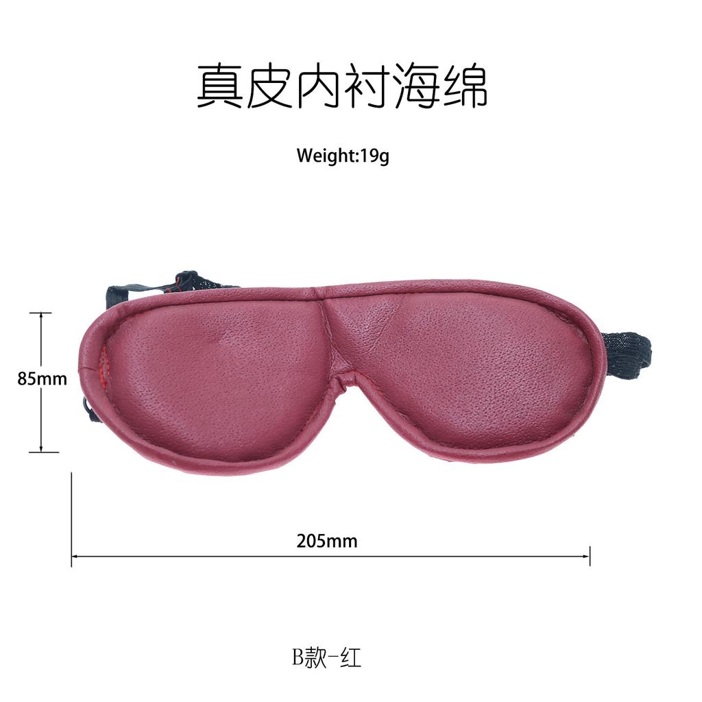 BDSM Eye Mask Sex Bondage Adult Game Couples PU Leather Eye Mask Wearble Costumes For Women Man Cosplay Toys Fun Prop Halloween