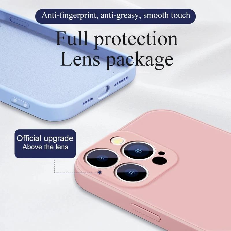 Origina Liquid Silicone Phone Cases For iPhone 17 12 13 11 16 17 Pro Max Air 14 15  For Magsafe Wireless Charger Protector Cover