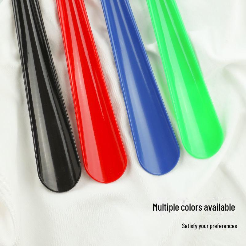 

Длинный высококачественный пластиковый рожок для обуви для удобства использования - идеально подходит для пожилых людей зелёный