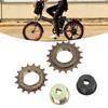 2PCS Single-Speed Bike Freewheel Adapter Set Cycling Freewheel Adapter Set  Bike Modification