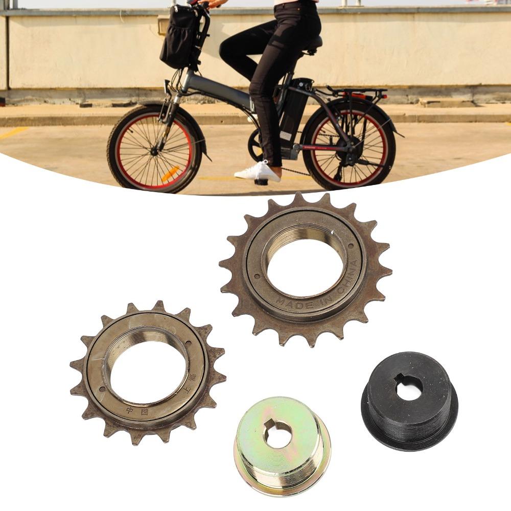 2PCS Single-Speed Bike Freewheel Adapter Set Cycling Freewheel Adapter Set Bike Modification