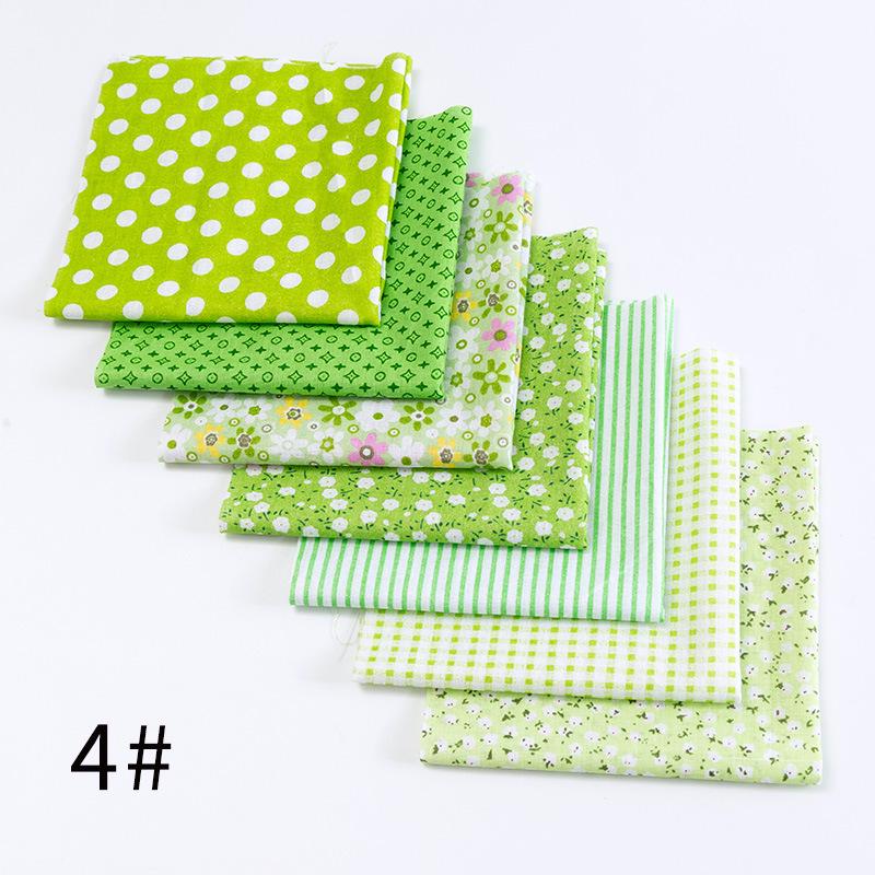 24 x 25 cm bavlněná tkanina s potiskem Látka na šití prošívané tkaniny pro patchwork vyšívání Příslušenství pro ruční výrobu