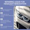 Headlight Cleaning Restoration Polishing Restoration Liquid Headlight Repair Fluid Car Cleaning Restoring Scratch Headlight