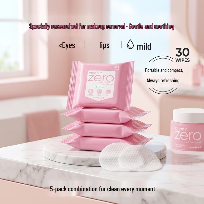 Banila Co Clean It Zero Eye & Lip Makeup Remover Wipes