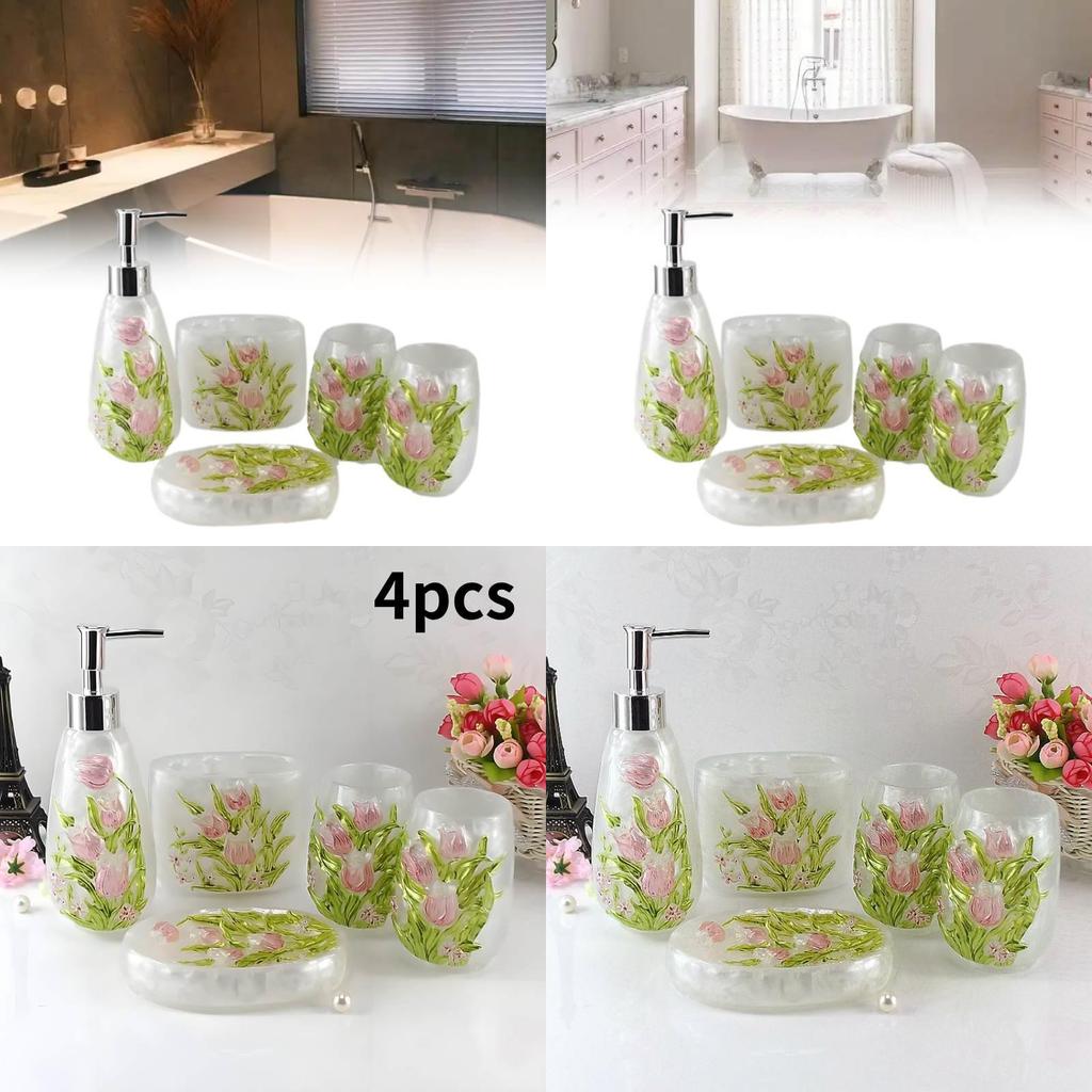 Highend Dispenser Lotion Bottle Set With Pump For Home Use And Foam Soap Storage