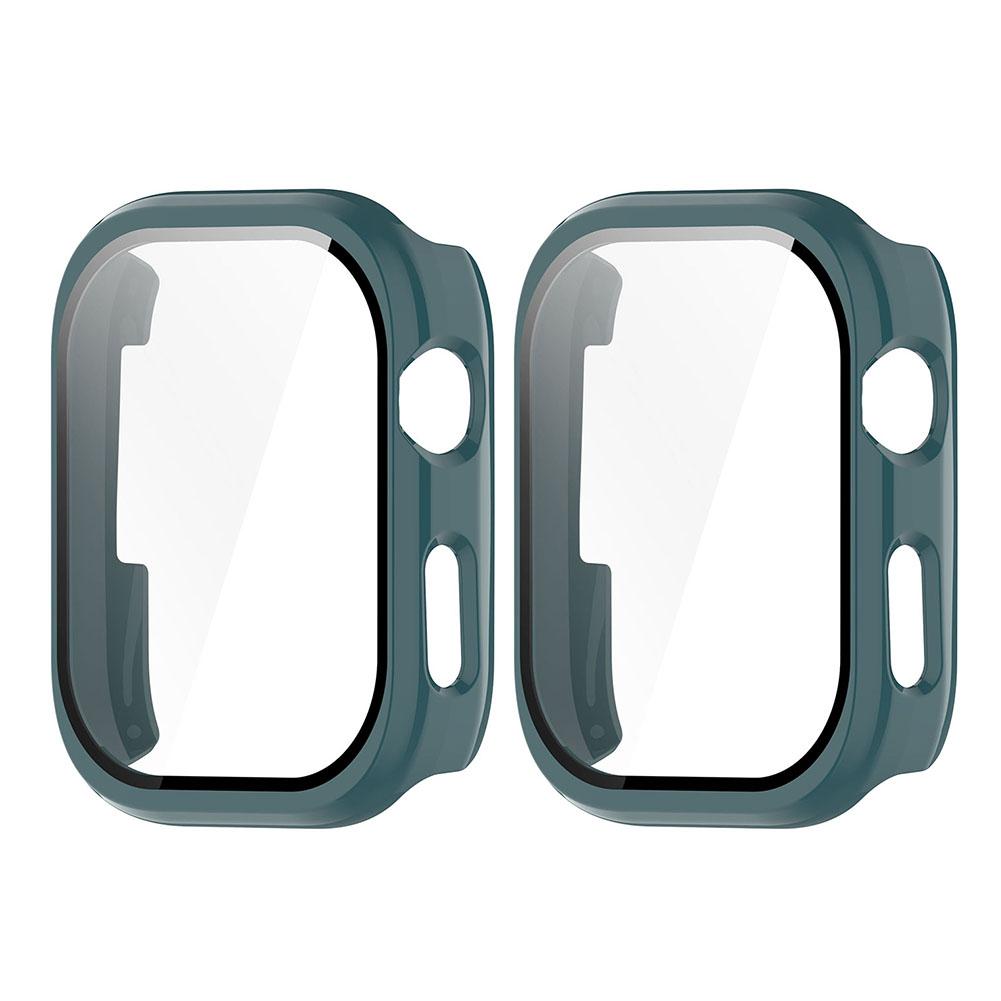 2 Pack Tempered Glass+Case Hard PC Full Coverage Proctective Case Anti-Scratch PC Case with Screen Protector for Huawei Watch D2