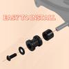 Motorcycle Sissy Bar Luggage Rack Detachable Docking Hardware Kit For Harley 2009-2025 Touring Road King Street Glide FLHX FLHXS