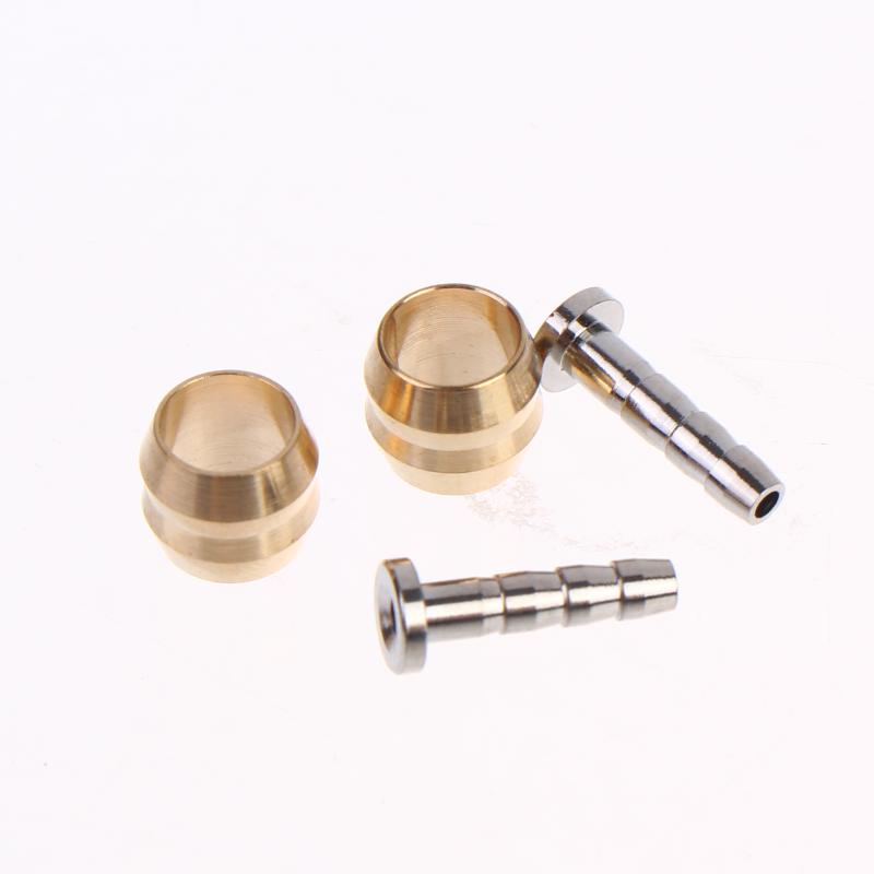10Sets Hydraulic Brake Hose Connector Inserts High Sealing Olive Heads & Oil Needles for Cycling Enthusiasts Repair Use