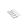 20Pcs Silver DIY Hairpins Base Hair Clips Metal Spring Hair Clip Fashion DIY Spring Clips  Girls