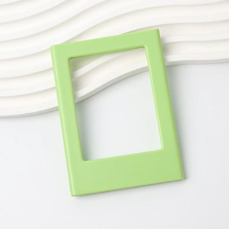 5pcs/10pcs Magnetic Photo Frame, 3-Inch Color Refrigerator Magnet, Compatible With Fuji Instax Mini Photo Paper.