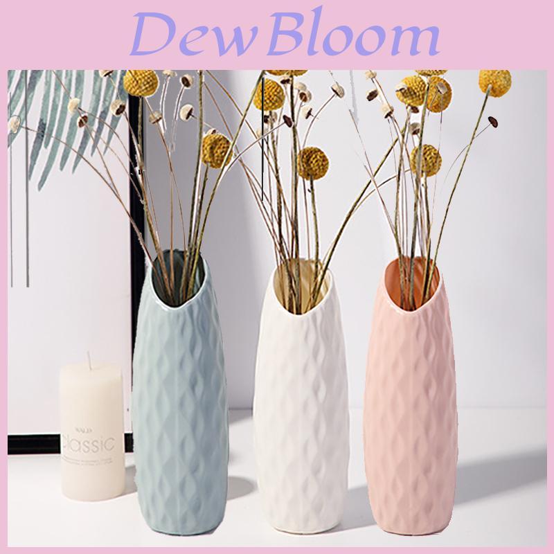 Elegante Kunststoff-Blumenvase Atemberaubende Imitation Keramik Blumentopf Für Heimdekoration