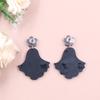 Simple Flower Spirit Pendant Earring Fshion Dangle Earrings Halloween Cartoon Acrylic Drop Earrings Party Jewelry