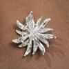 Accessories, Sunflower Pearl Brooch, High-End Diamond-Encrusted Brooch, Suit And Coat Accessories