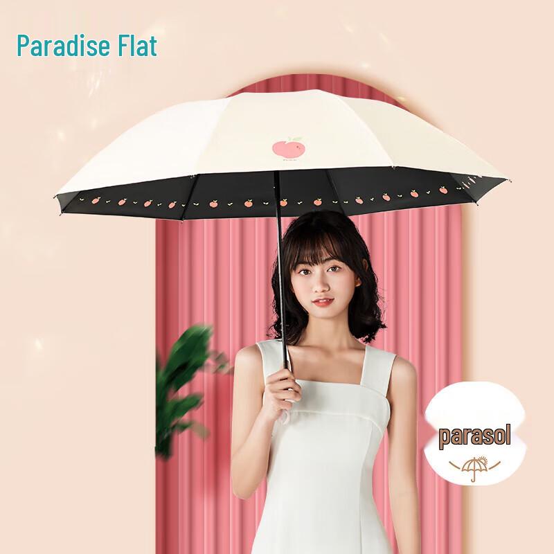 Paradise Three-Fold UV Protection Sun & Rain Umbrella