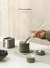 Portable Ceramic Panda Tea Set - Quick Brew Travel Teapot & Teacups, Ideal for Business Souvenir or Cultural Gift