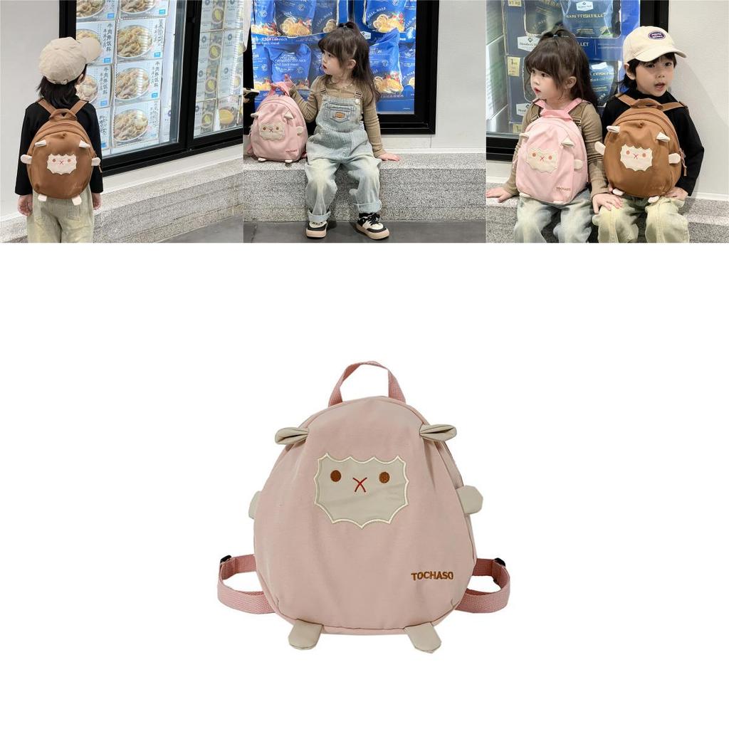 Adorable Lightweight Cartoon Lamb Backpack For Kids Ages 2 To 3 Years Old