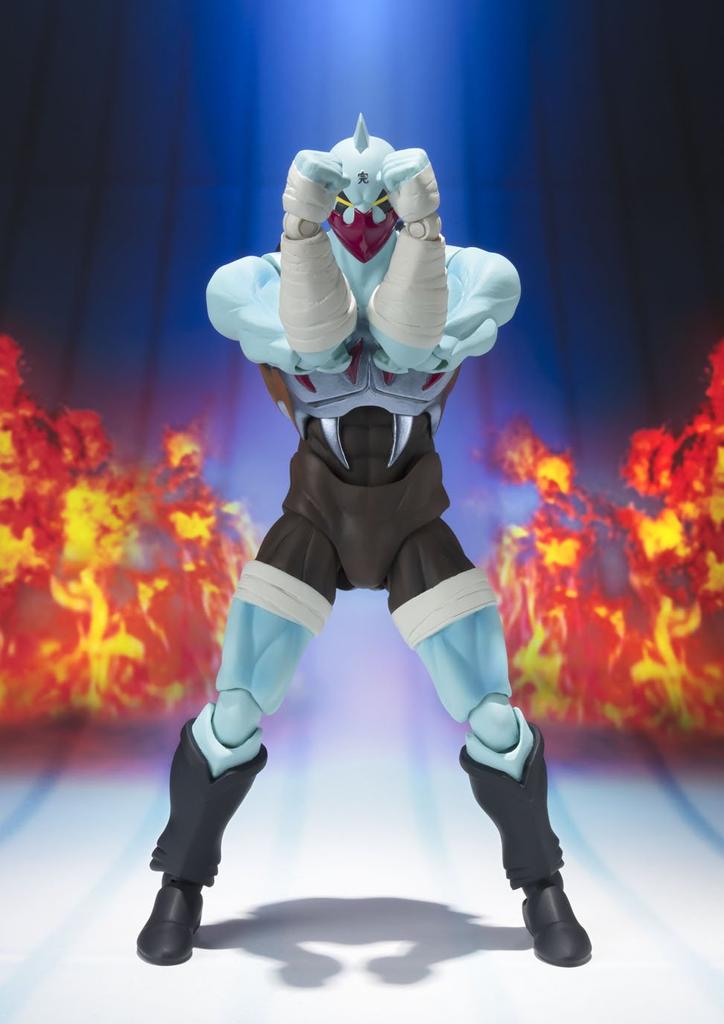 TAMASHII NATIONS Kinnikuman Approximately ABS PVC Painted Action Figure S.H.Figuarts Nemesis, 150mm, &