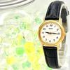 [Good condition/New Battery] SEIKO Ladies Watch Gold 1N01-0BA0 812682 New Belt