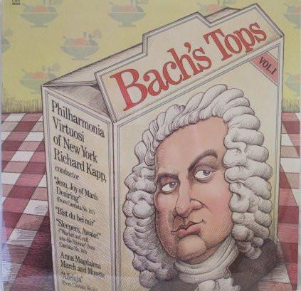 

LP Record RICHARD KAPP PHILHARMONIA VIRTUOS Bachs Tops Volume 1 MX39339 CBS 1984 US Classical Used