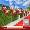 Outdoor Wedding Aisle Balloons - Double Happiness Yard Decorations