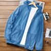 3XL Leichte Kapuzenjacke für Sommer-Outdoor-Sport und Angeln