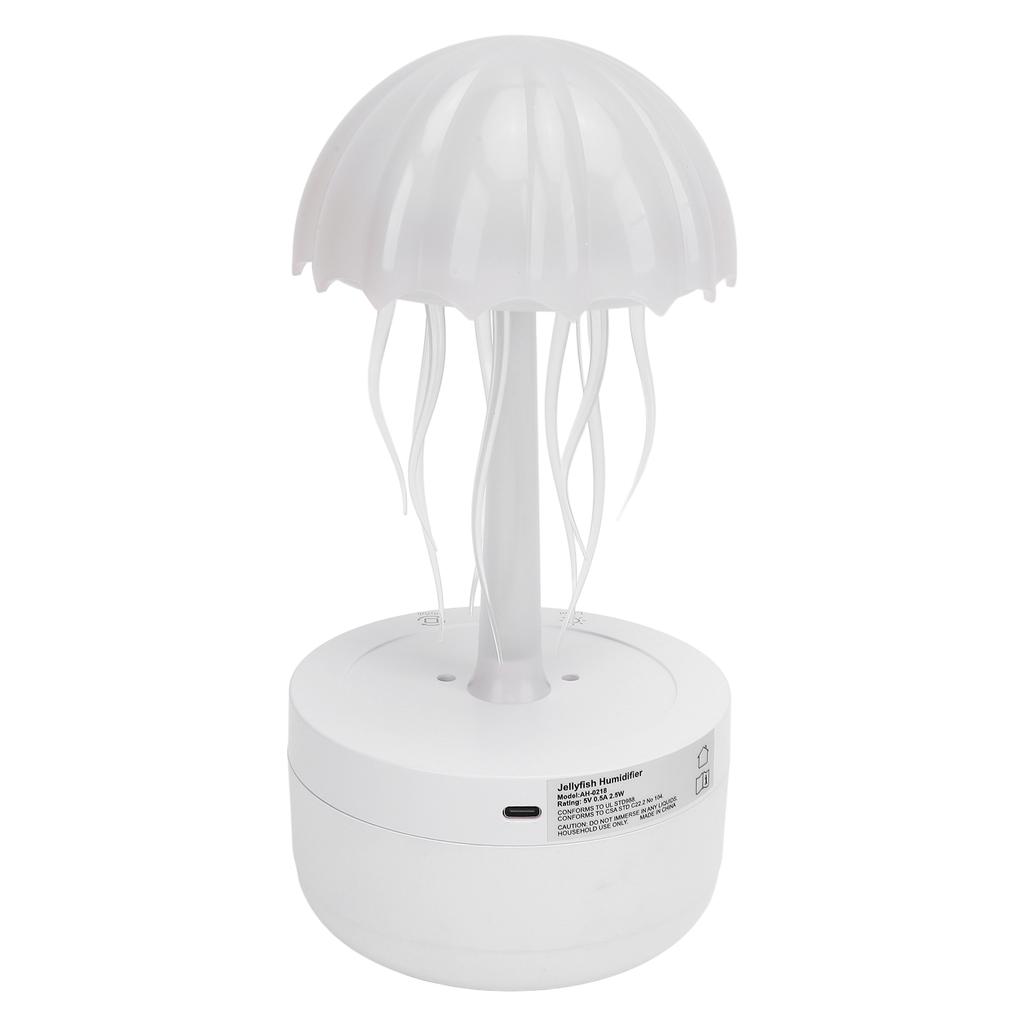 Jellyfish Humidifier LED Color Night Light Rotating Essential Oil Diffuser for Bedroom Office Hotel