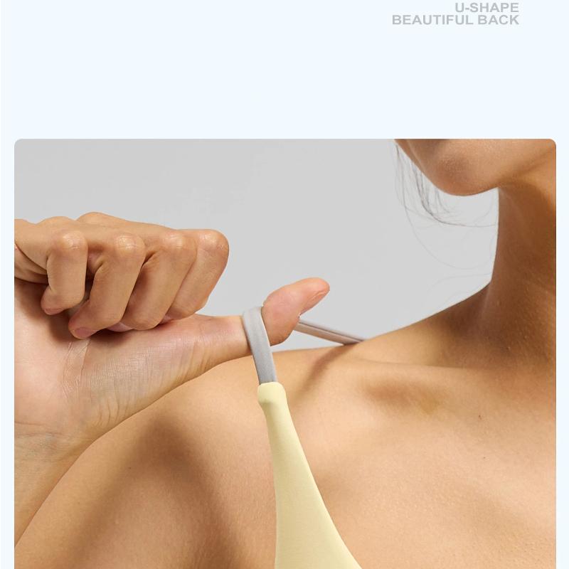 Breathable Sports Bra Shockproof Crop Top Anti-sweat Fitness Top Women Seamless Yoga Bra Sport Vest Gym Workout Top