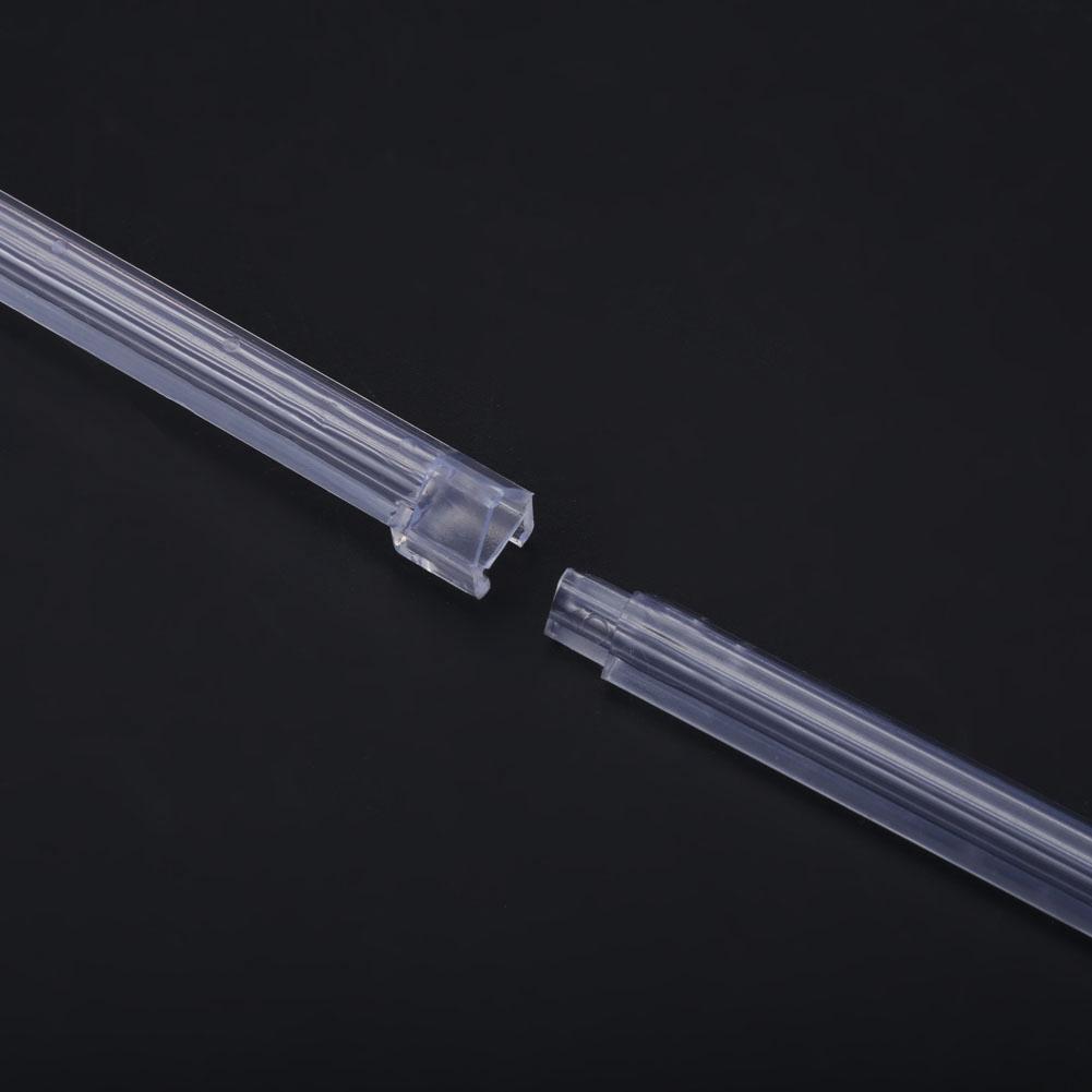 Aquarium Fish Vent Bubble Release Bar Diffuser Plastic Made Transparent Color