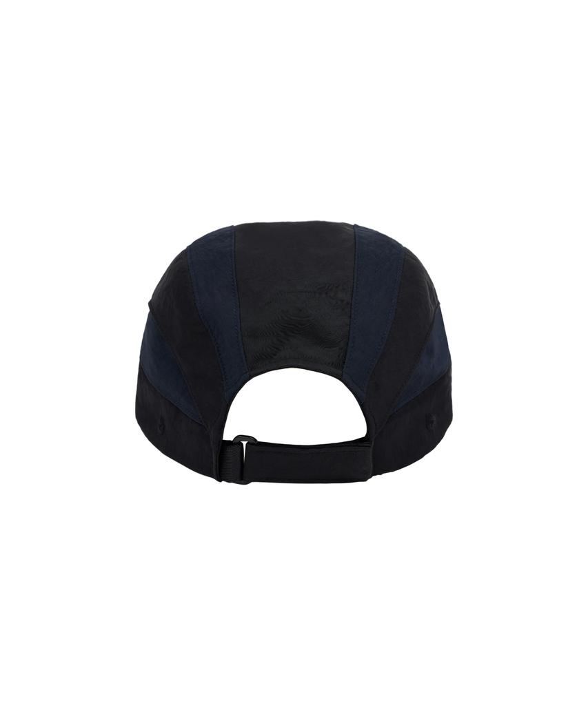 Loghideumatin Lm Color Block Nylon Ball Cap (Black)