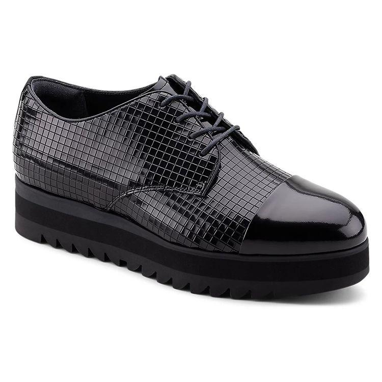 Onitsuka Tiger Derby Comfortable Thick Sole Sneakers Women Sneakers Black 1182A243-001