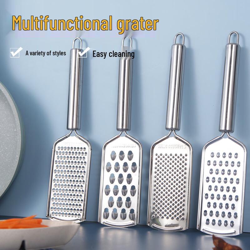 Changbaosen Multifunktionell Rivjärn i Rostfritt Stål för Grönsaker & Ost