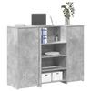 VidaXL Reception Desk Concrete Grey 135x50x103.5cm Engineered Wood, Reception Counter, Salon Reception, Counter 3324190