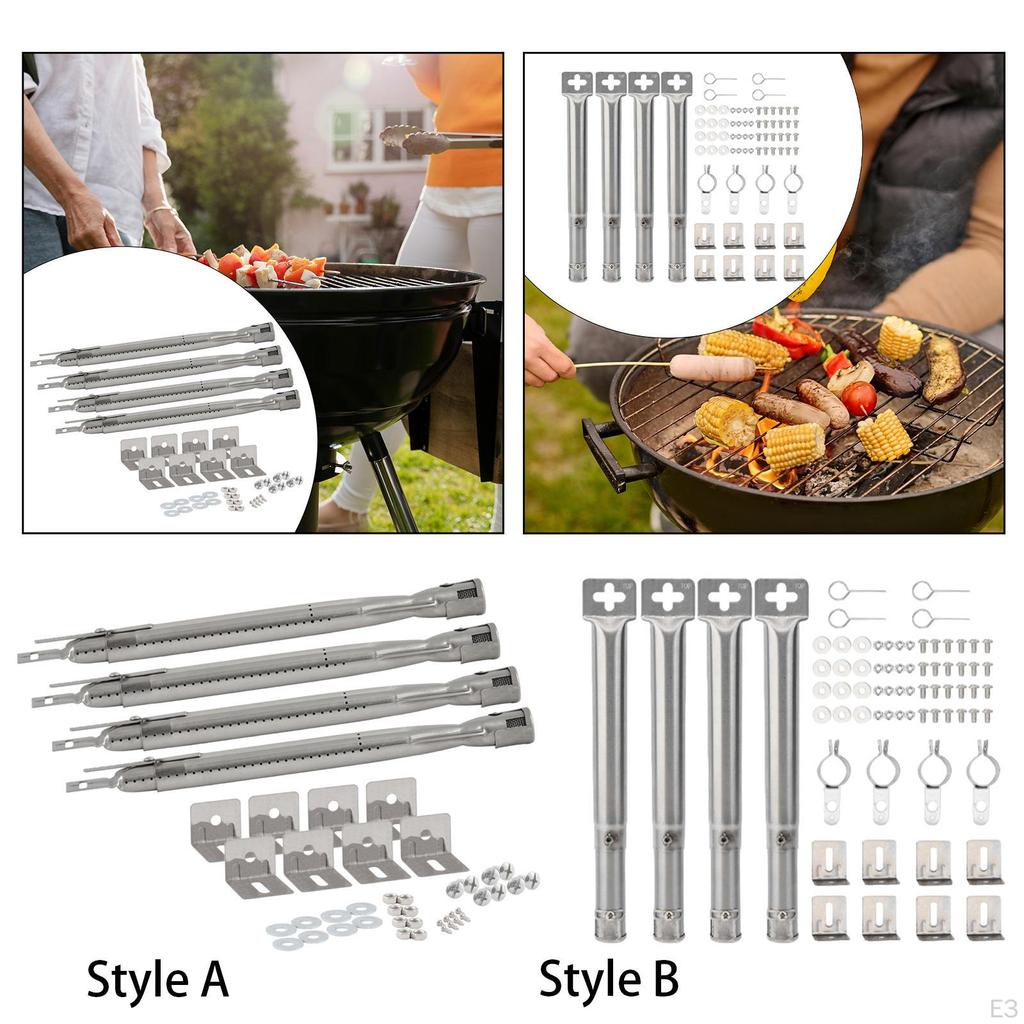 Stainless Steel BBQ Burner Set for Gas Grills