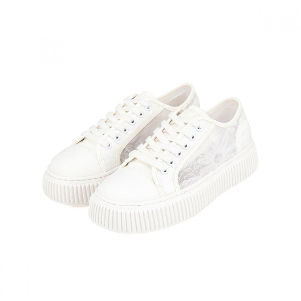Barbara Women S SneakerS meSh Embroidery Bbi168wt 225mm