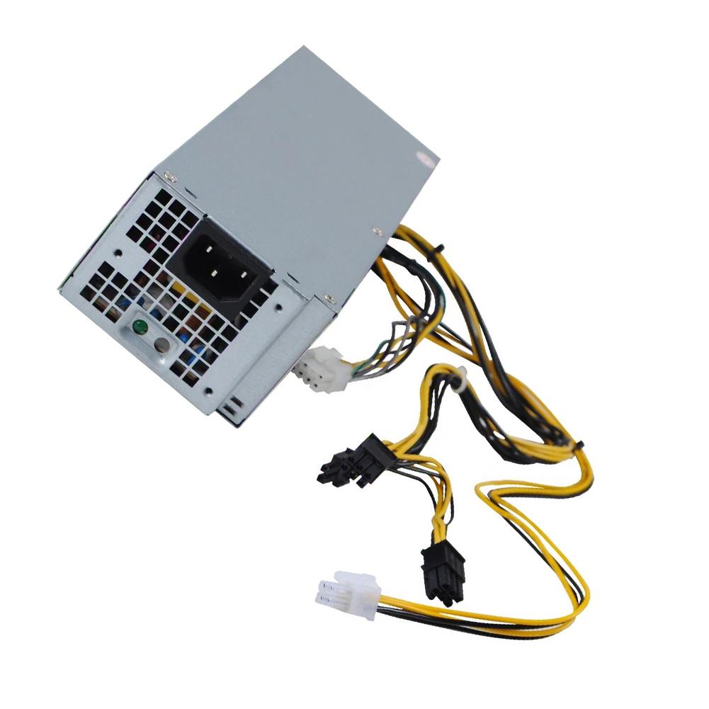 500W DPS500EM00A Power Supply Compatible with For Dell 3040 3046 3650 7040 Series with 4 6 8 8 Pin PSU for Workstation Desktops