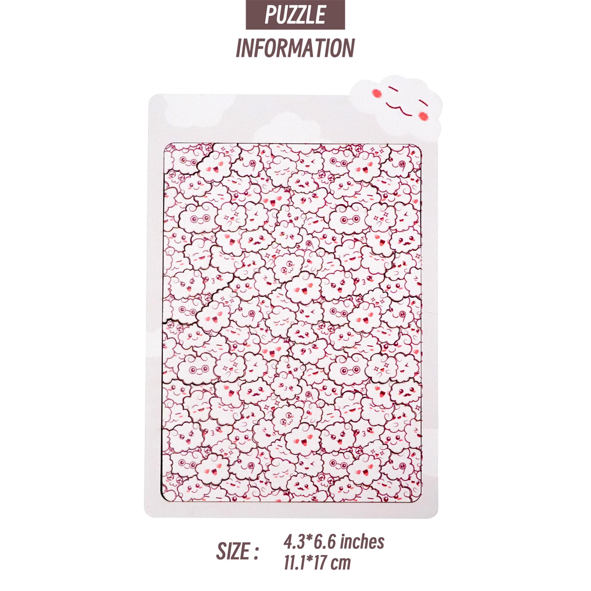 Bai Yun Duo Duo: Challenging Creative Wooden Jigsaw Puzzle - Perfect Gift for Friends and Decorative Fun