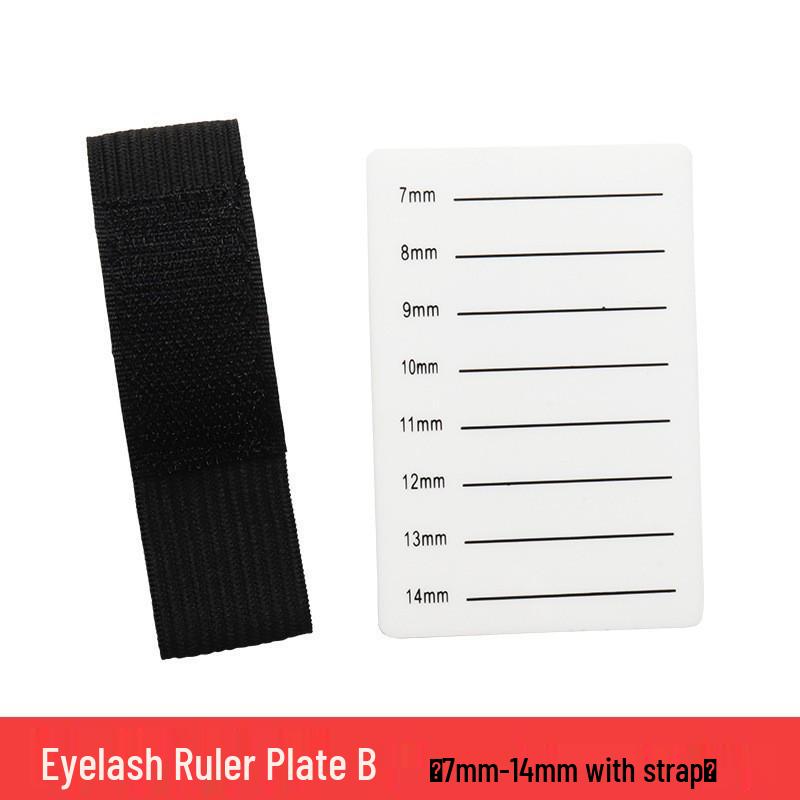 Acrylic Eyelash Extension Hand Rest with Strap for Displaying and Planting False Eyelashes