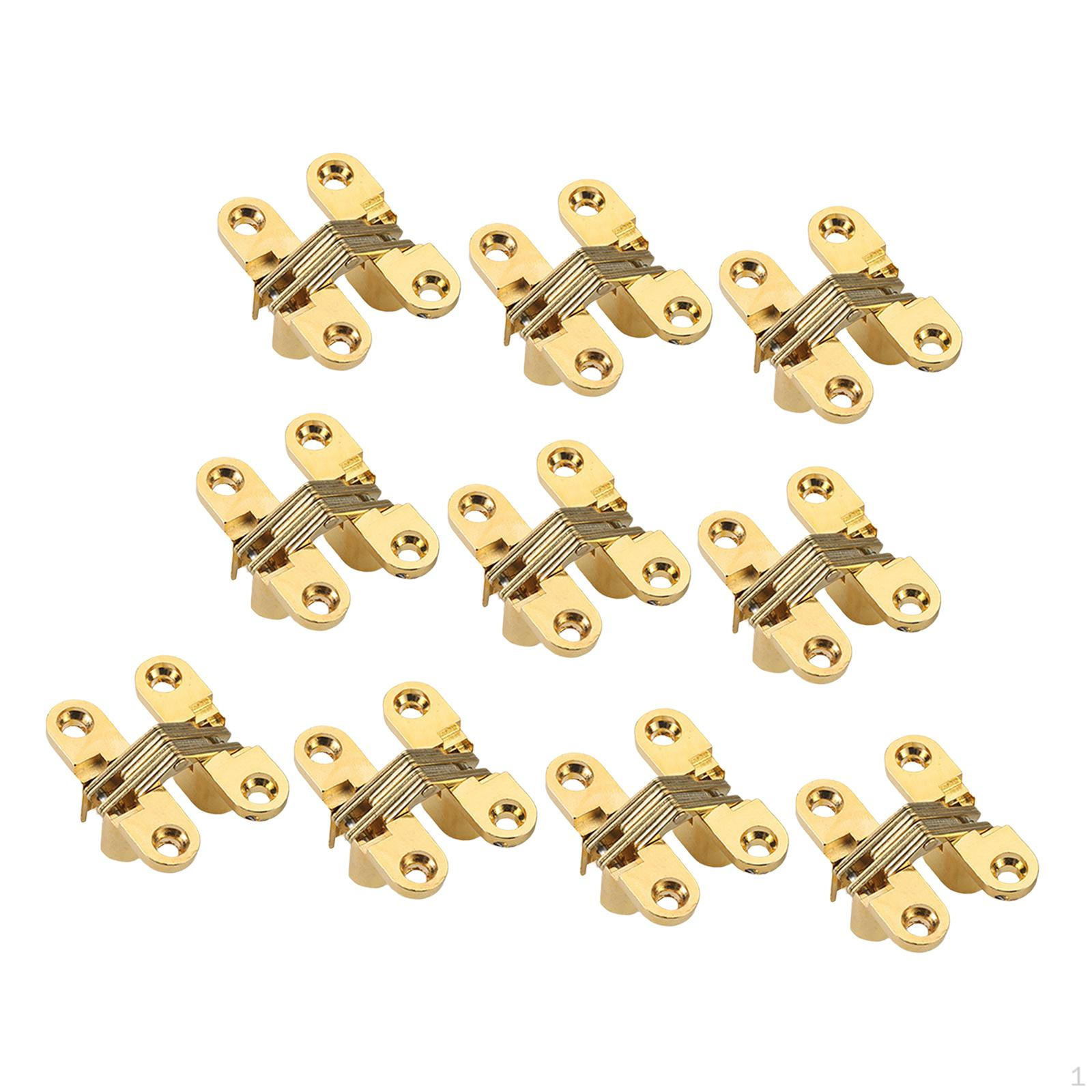 

Инновационный комплект скрытых дверных петель для модерна Gold Light