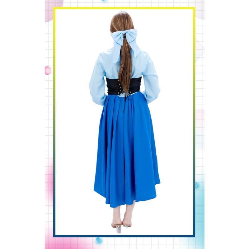 The Little Mermaid Ariel Cosplay Dress, Adult Anime Stage Performance Costume