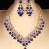 2025 Bridal Rhinestone Necklace & Earring Set: Elegant European-American Wedding Accessories