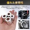 Morisho Air Conditioner Hose Crimping Cap R12 R134a Crimping Sleeve Terminal Crimping Tool Aluminum