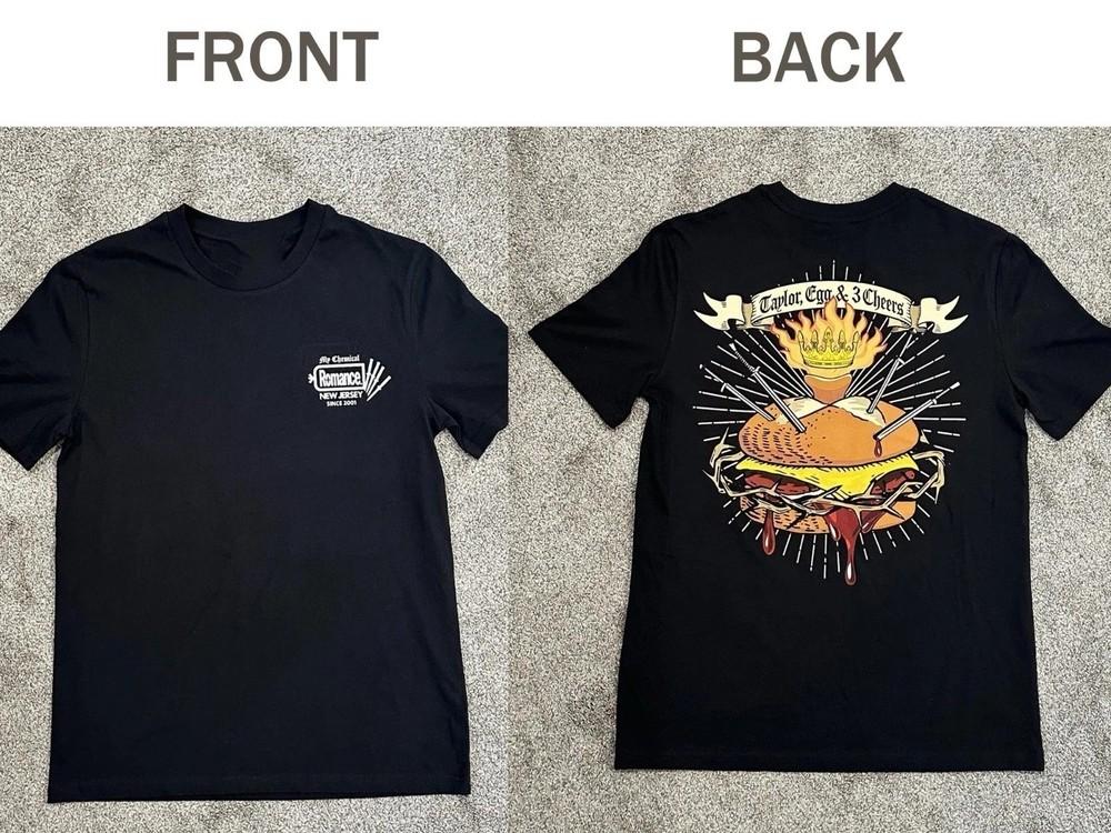 

MCR My Chemical Romance MetLife Нью-Джерси Тур 2025 Футболка Двусторонняя Фанмейд S-5XL S