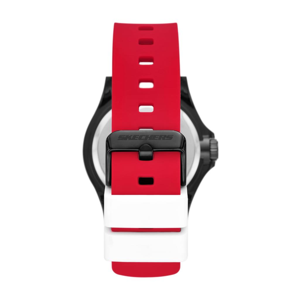 Rosencrans Mexico SR6357 Wristwatch, Multicolor Silicone Strap, 3-Hand Analog Display, 50M Water Resistant