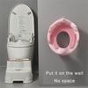 Baby Potty Training Toilet Seat with Soft Cushion Handles Splash Guard Toilet Seat Potty Seat for Children Boy and Girl