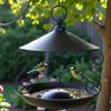 Rainproof Bird Food Dispenser Iron Bird Water Bowl Garden Decor Bird Feeding Tray  Hummingbird